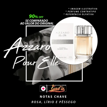 Perfume Similar Gadis 437 Inspirado em Azzaro Pour Elle Contratipo